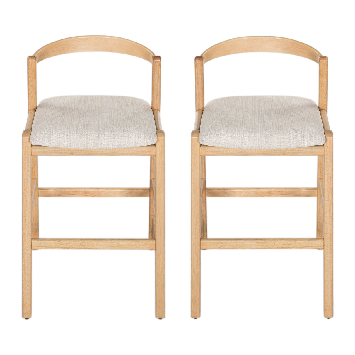 Balmain Indoor Rubberwood Barstool