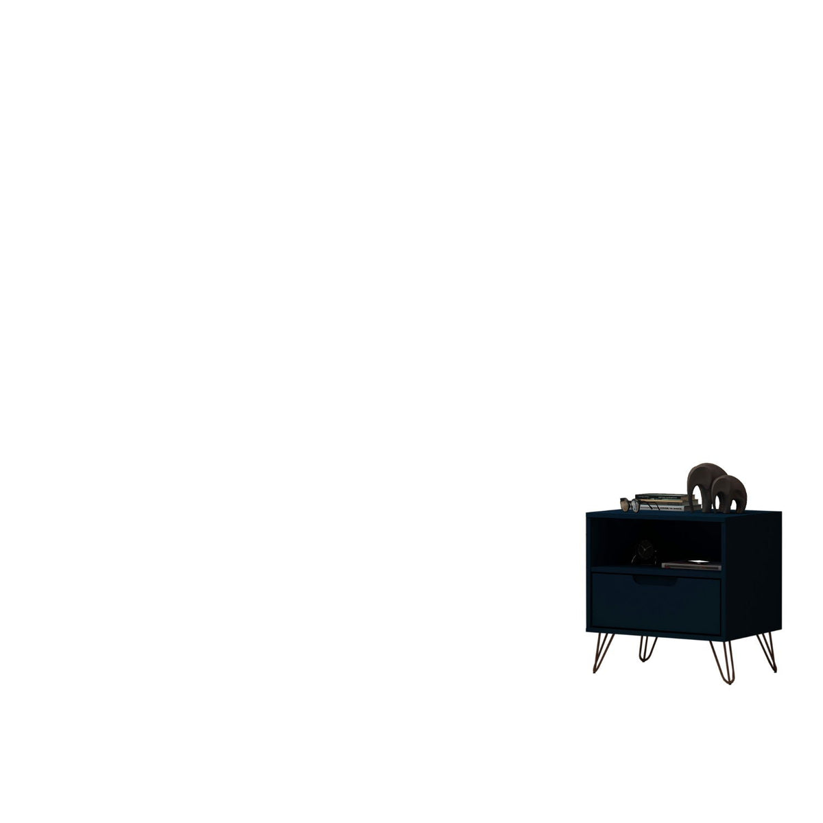 Rockefeller - Nightstand With 1 Drawer