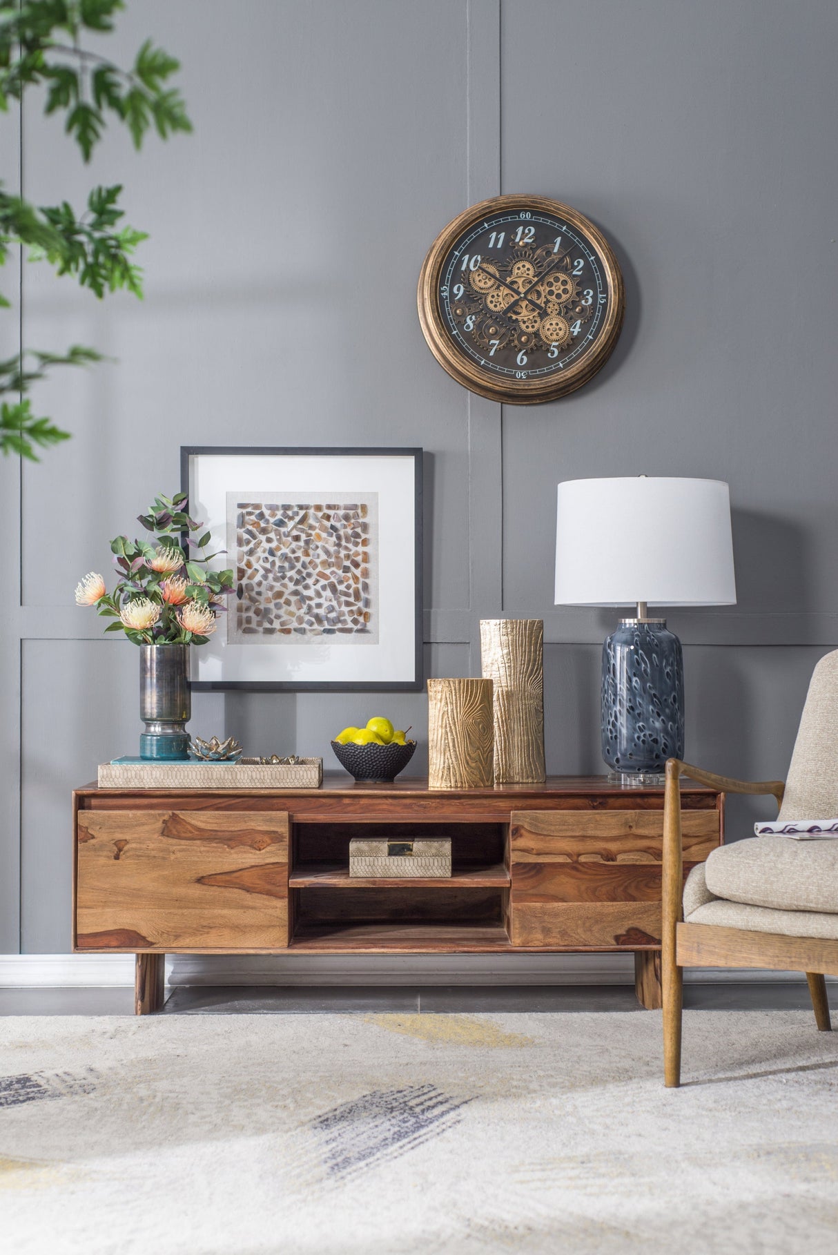 Ellis Glass Table Lamp