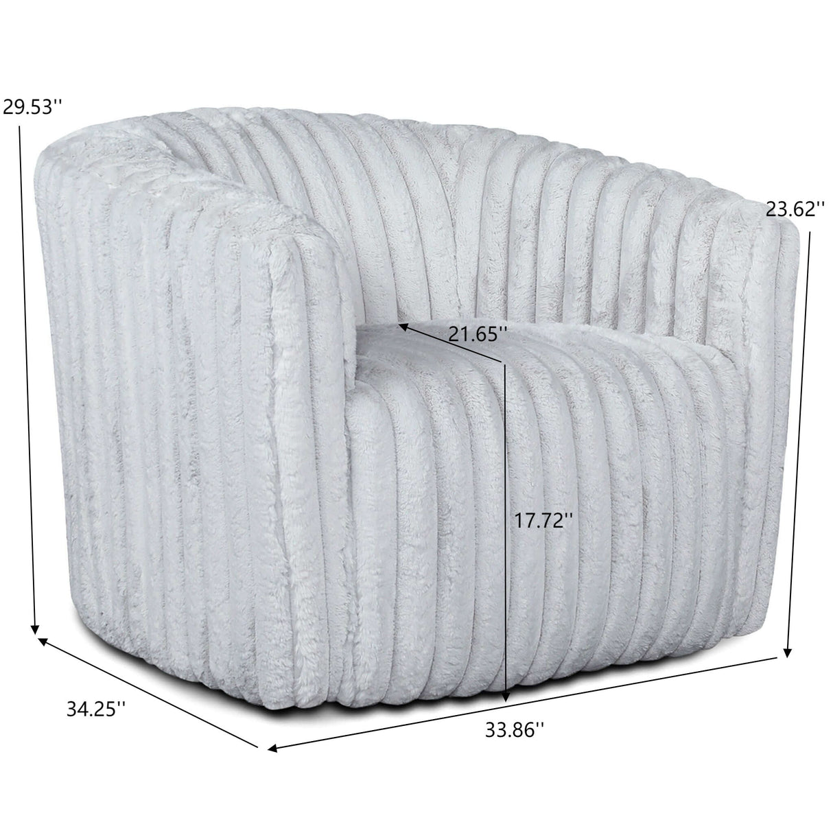 Mira - Modern Comfort Swivel Chair