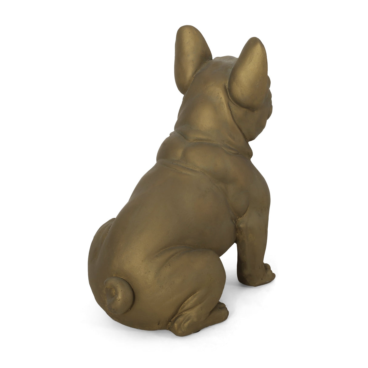 Dog Garden Sculpture, Outdoor French Bulldog Garden Statue