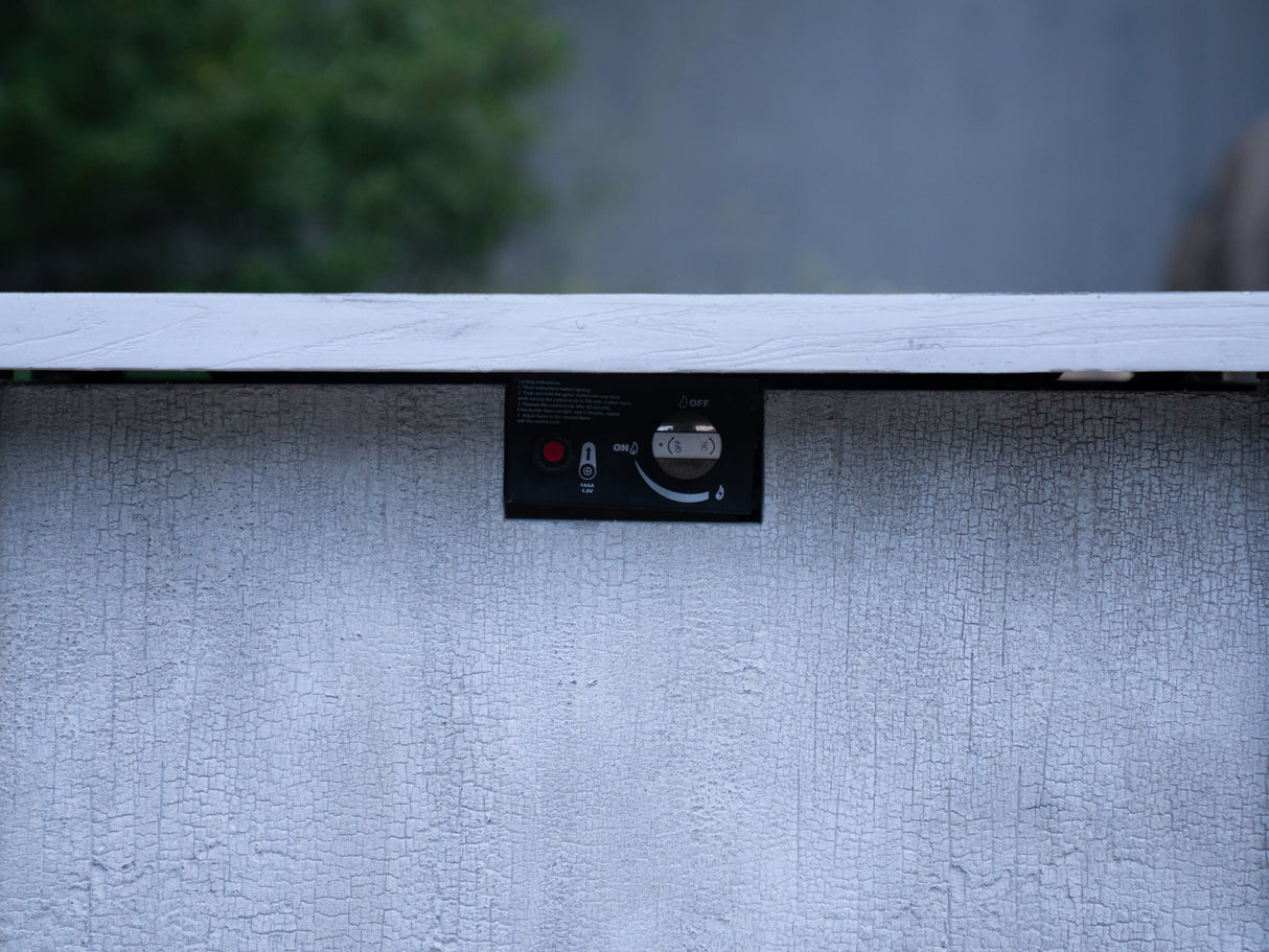 44"W x 25"H Outdoor Propane Fire Pit Table, 50,000 BTU