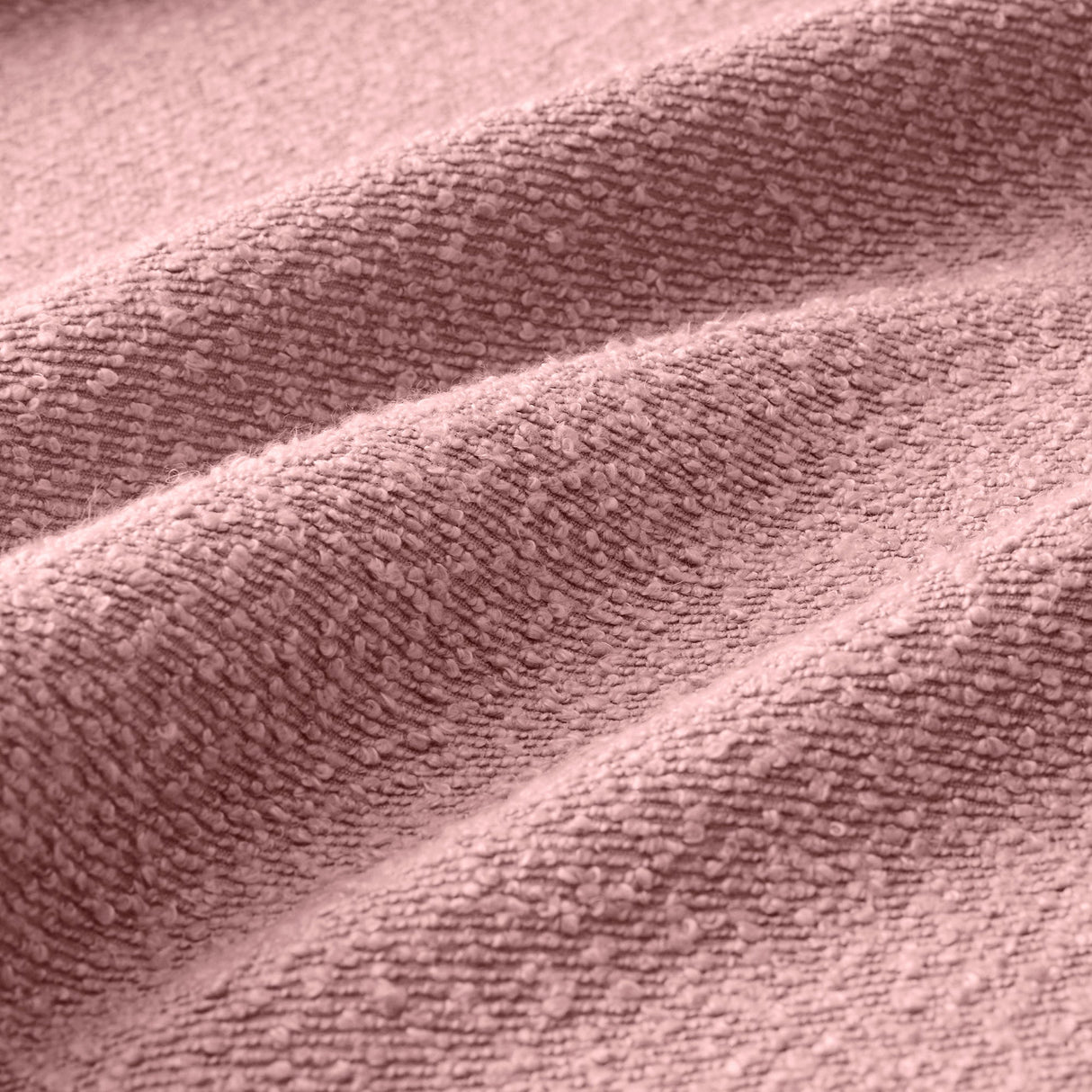 Modern Pink Polyester Ottoman