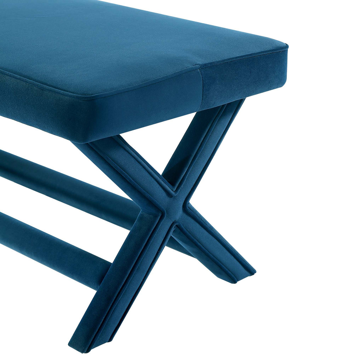 Abigail - Accent Bench With Piped Cushion