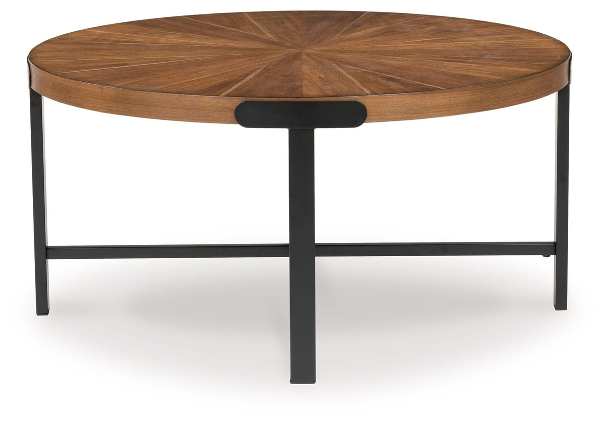 Crosstrail - Occasional Table Set (Set of 3) - Brown