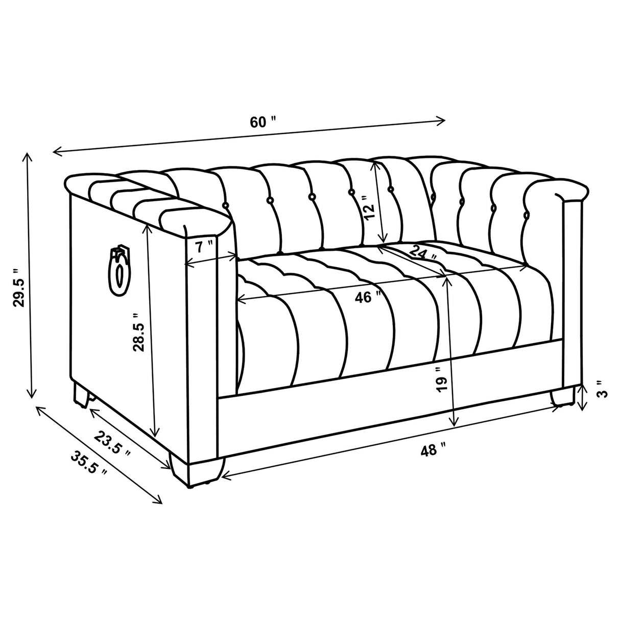 Hailey - Living Room Sofa Set