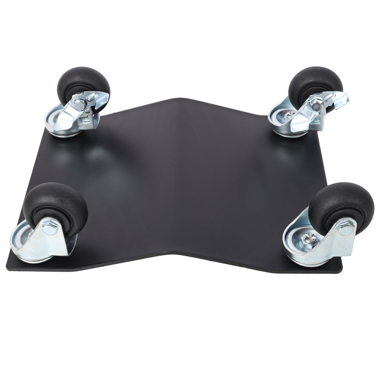 Heavy Duty Steel Vehicle Dollies With Brakes, 2500Lbs Capacity