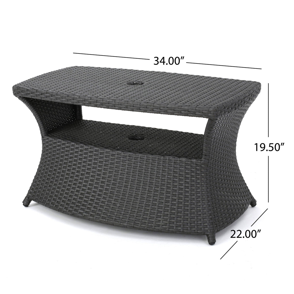 Berkeley - Chaise Lounge Side Table