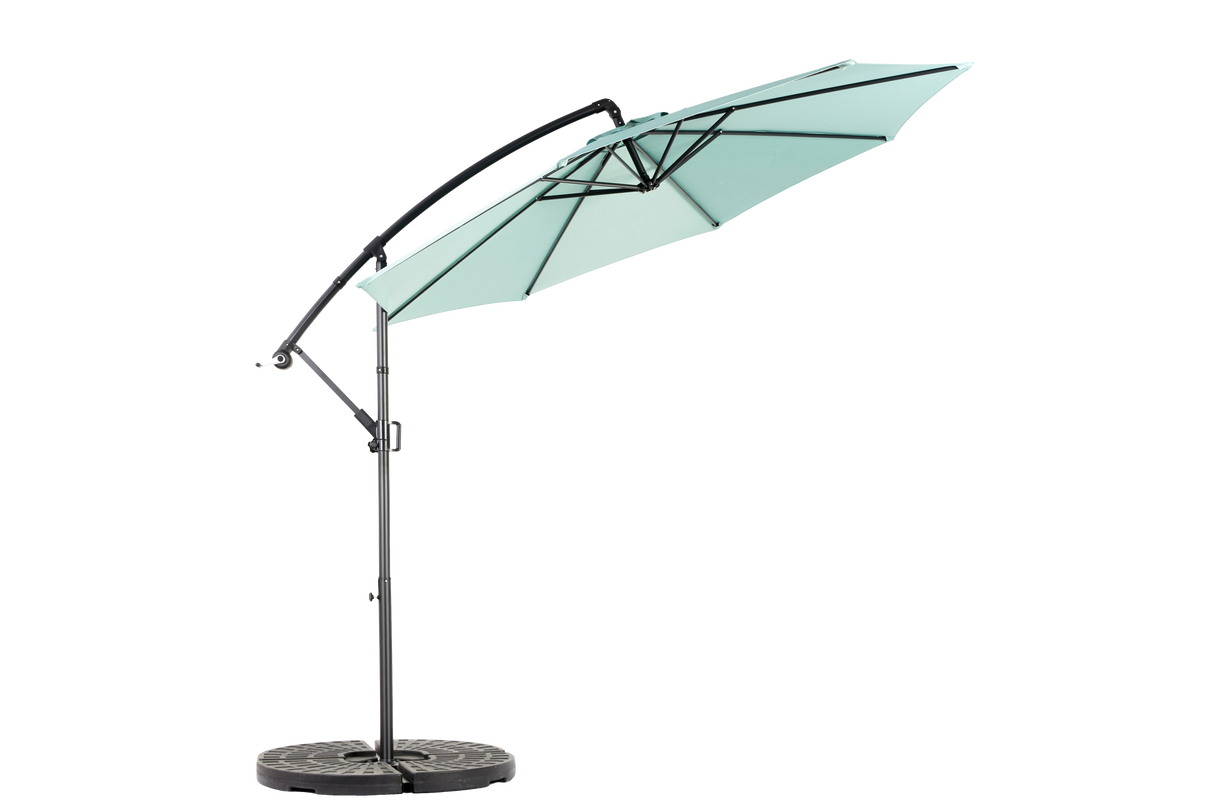 Best Choice Products 10ft Offset Hanging Market Patio Umbrella