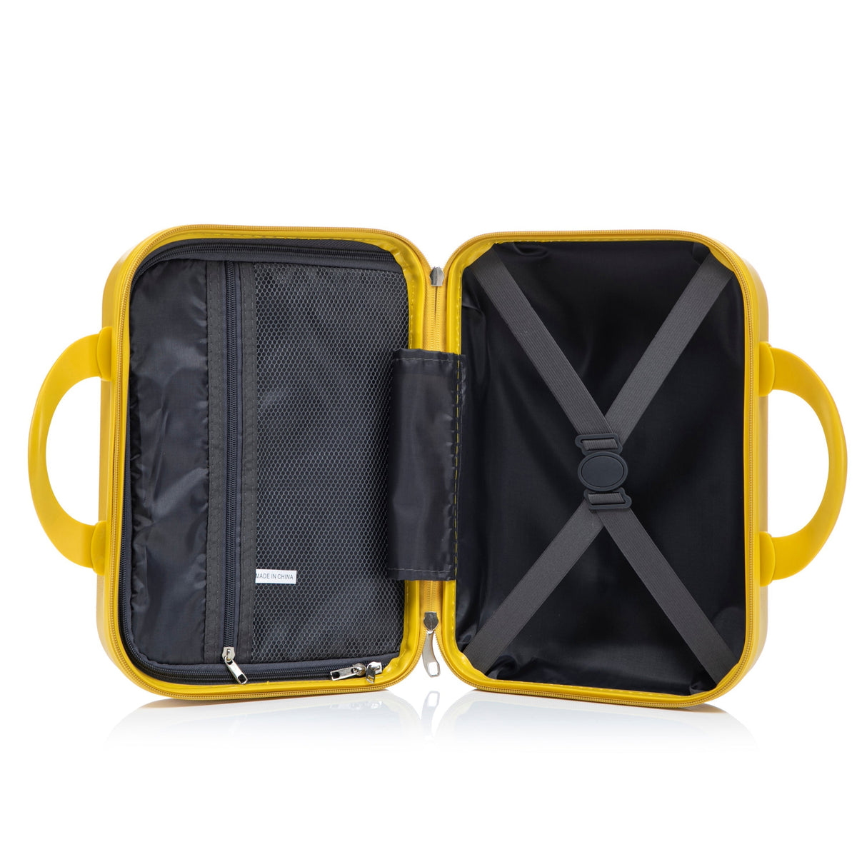 14'/20' 2-Piece ABS Spinner Wheel Luggage Set with Combination Lock