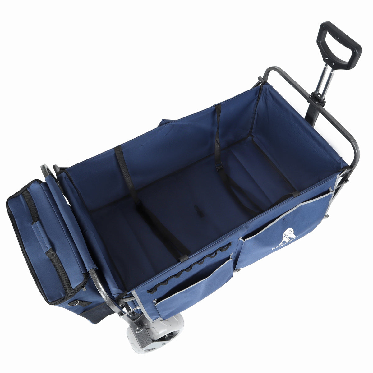 Beach Wagon with Big Wheels for Sand with 500lb Capacity - Dark Blue