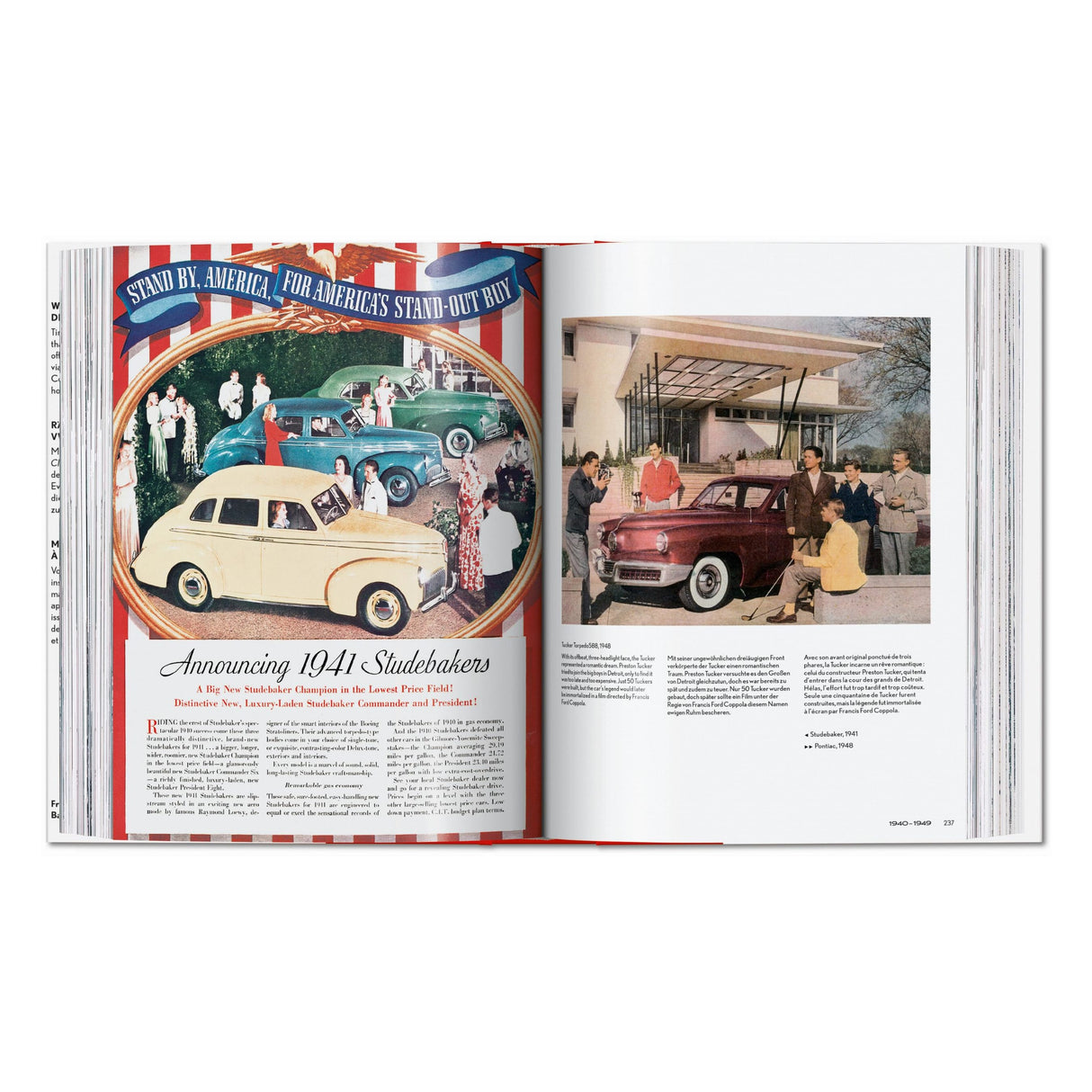 20th Century Classic Cars (German, French, English)