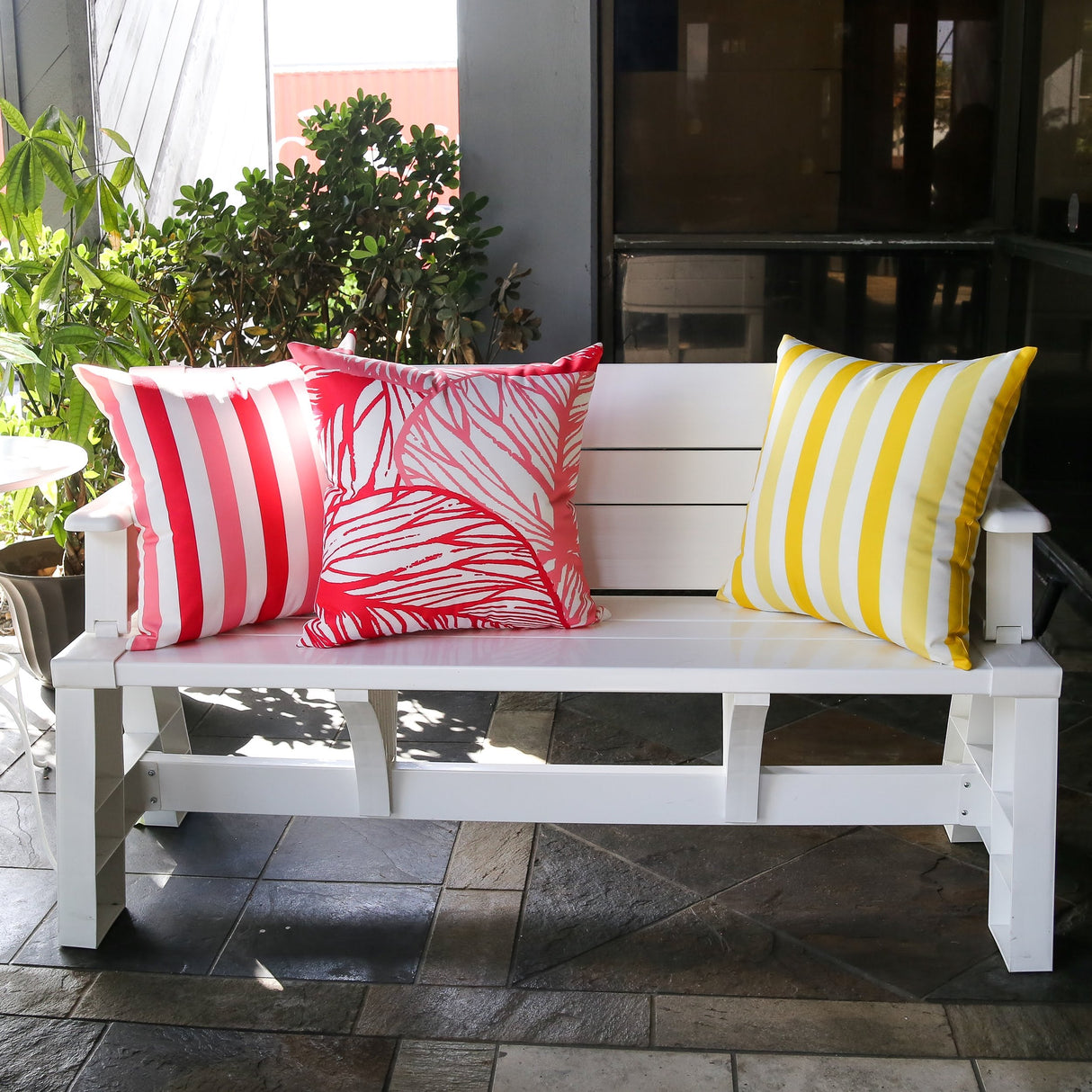 Leaf Vein - Outdoor & Indoor Set of 2