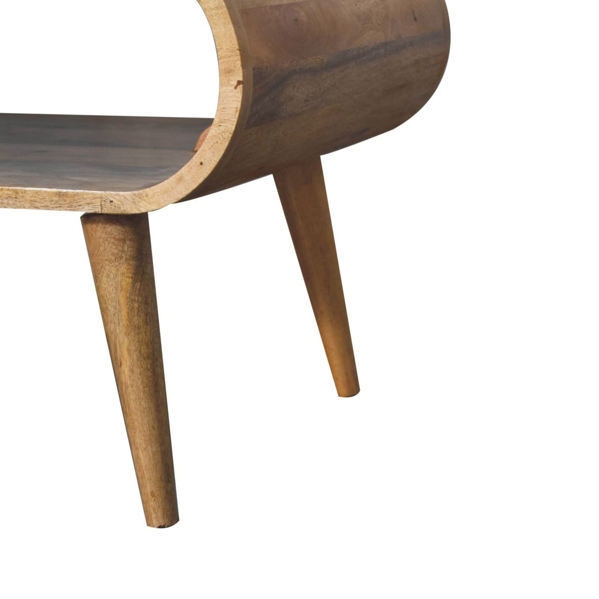 Solid Wood Open Coffee Table