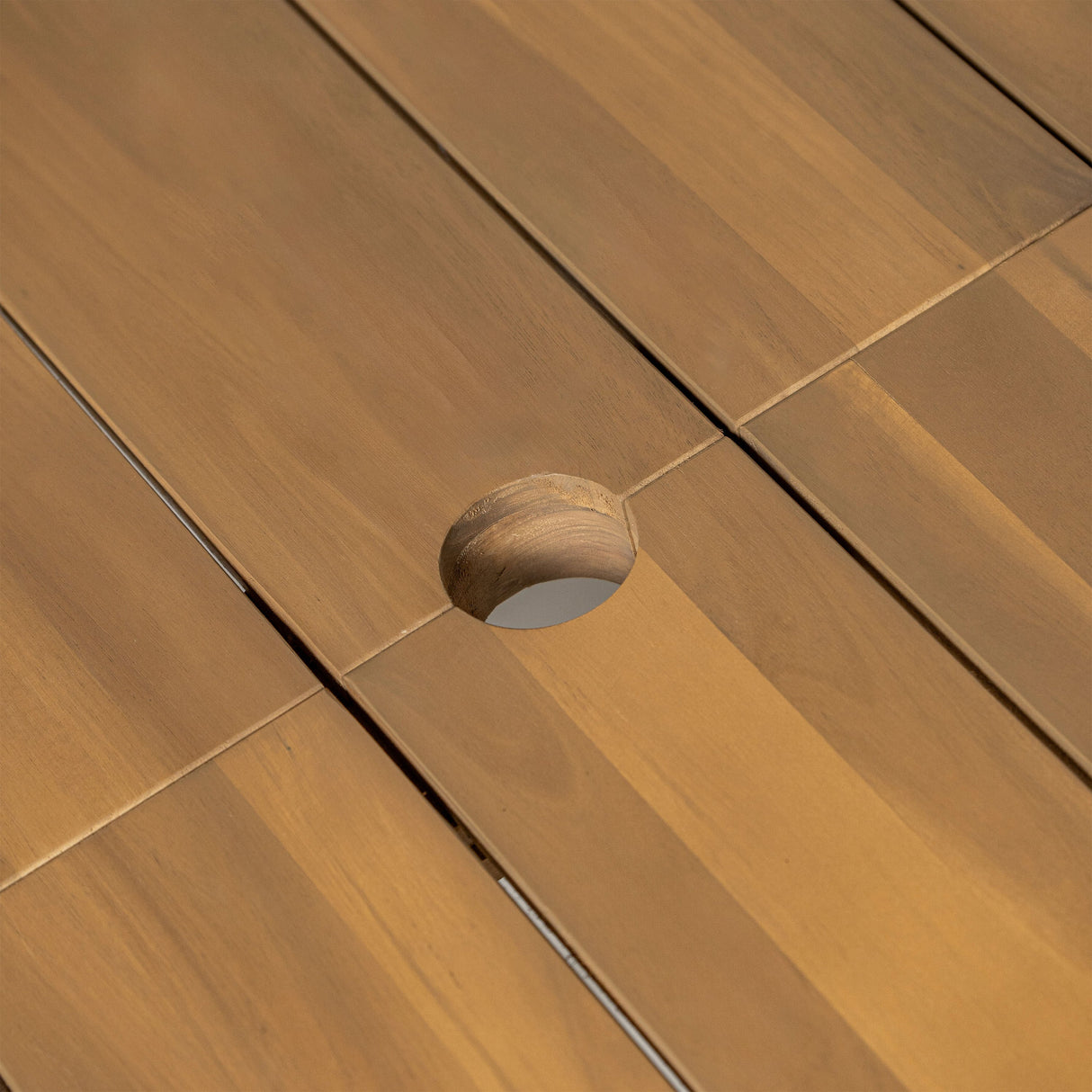 TREXM 7-Piece Patio Dining Table Set for 6,Outdoor Furniture Sets with 72.8'Rectangle Table,Patio Table and Chairs Set with Removable Cushions for Backyard,Garden,Poolside(Light Teak+Beige Cushion)