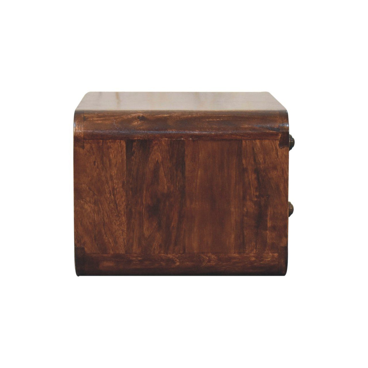 Curved Wall Mounted Bedside Nightstand