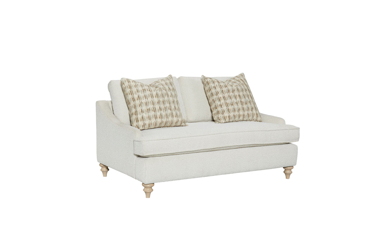 Loveseat Reversible Cushion with 2 Pillows