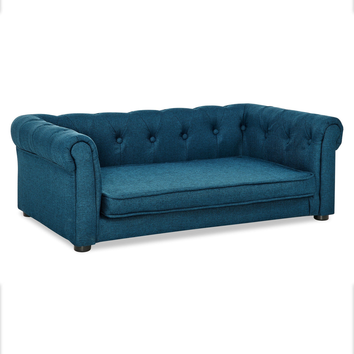 Elegant Rectangle Pet BedDurable Elevated Dog Sofa Bed