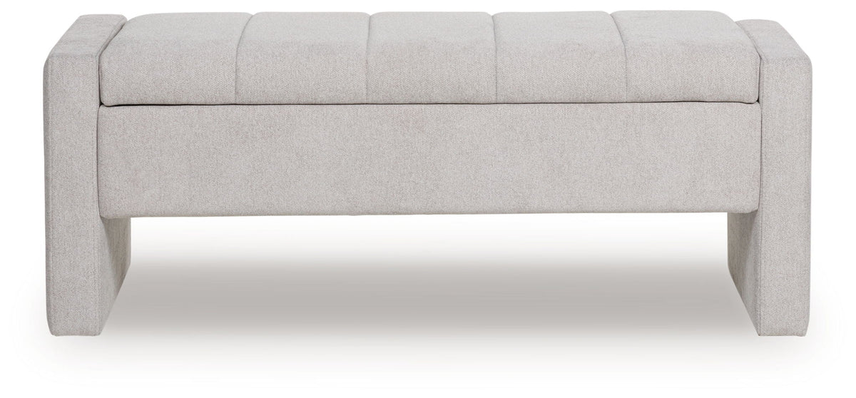 Akselman - Storage Bench - Gray
