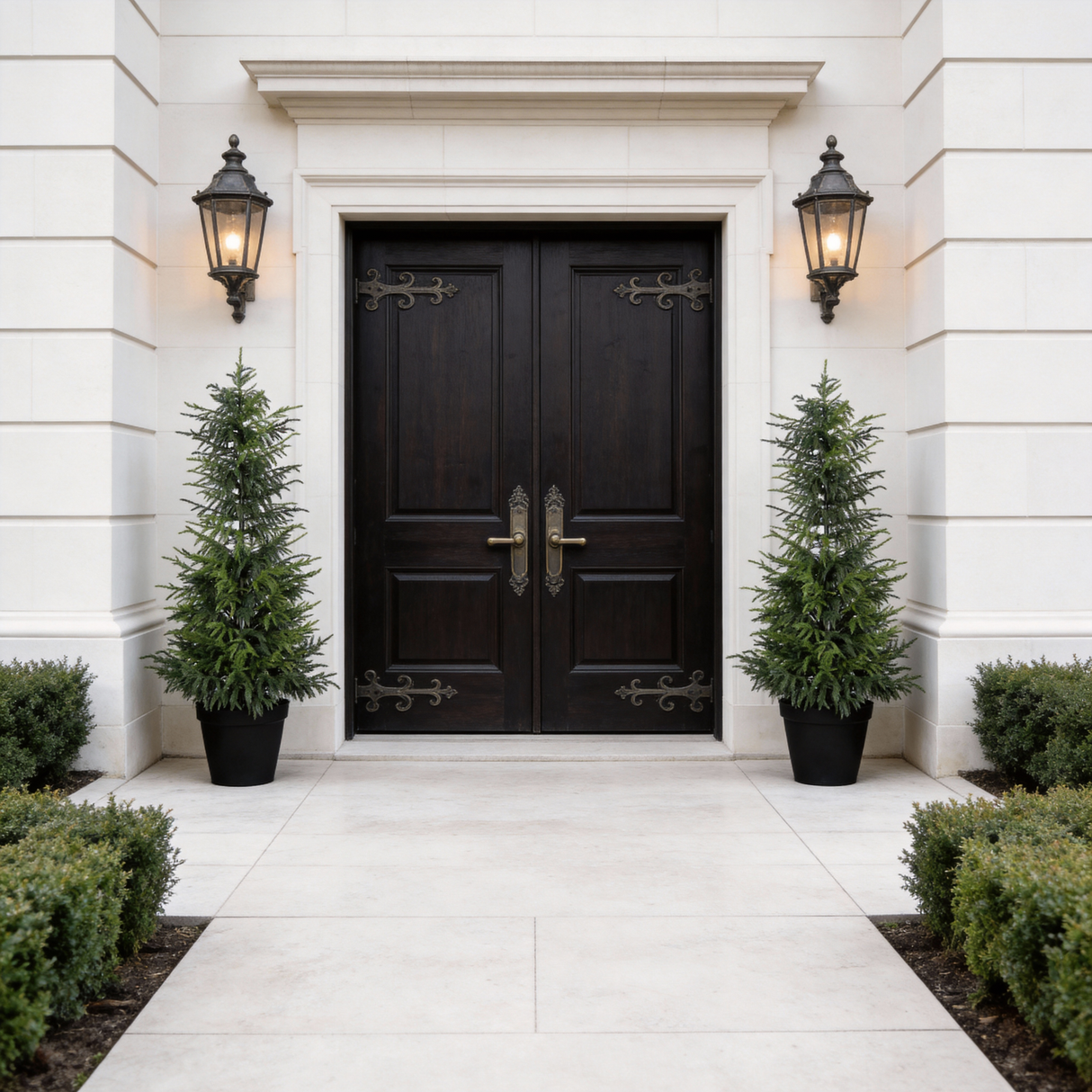 4' Artificial Real Touch Pine Tree in