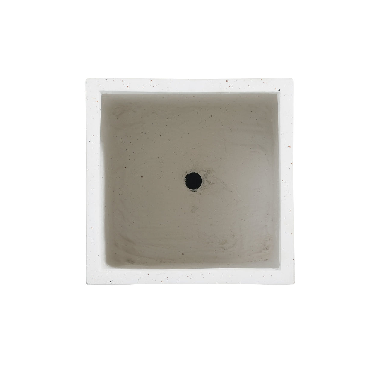 MGO Handmade Rectangle Planter Box, 20"H, White