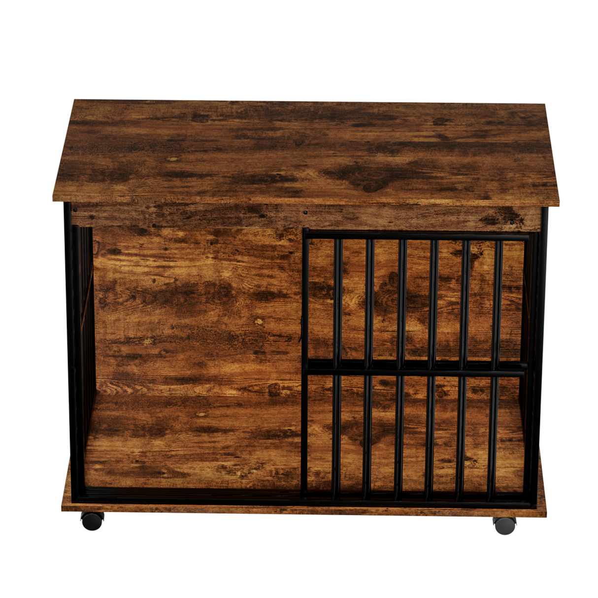 Large Wooden Dog Crate Furniture