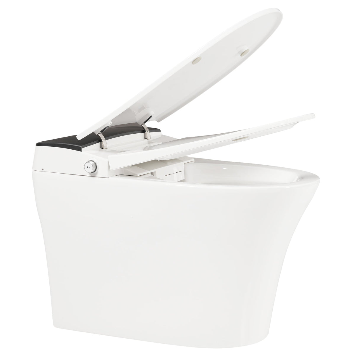 Heated Seat Smart Toilet, One Piece Design