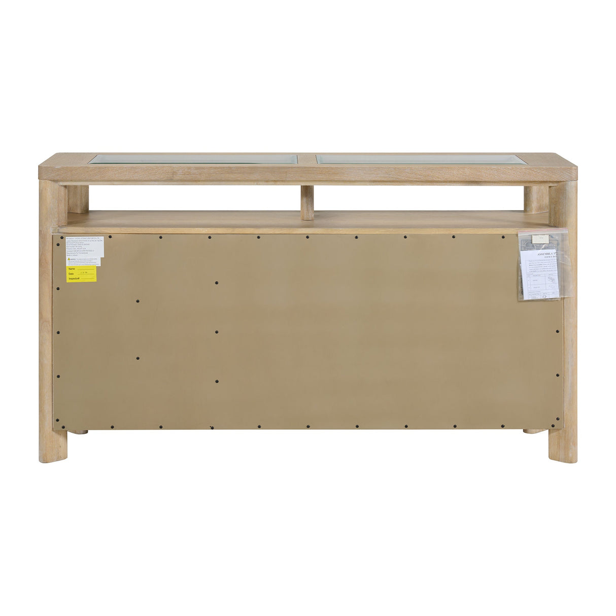 Bandolax 2-Door Server with 3 Drawers and Open Storage