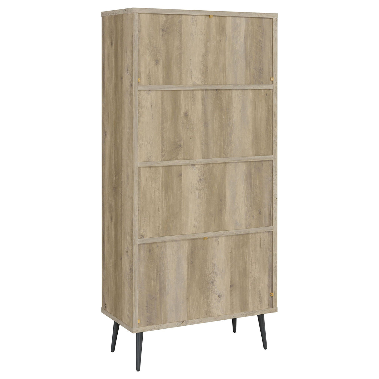 Minerva - 3 Shelf Bookcase With Drawers - Natural