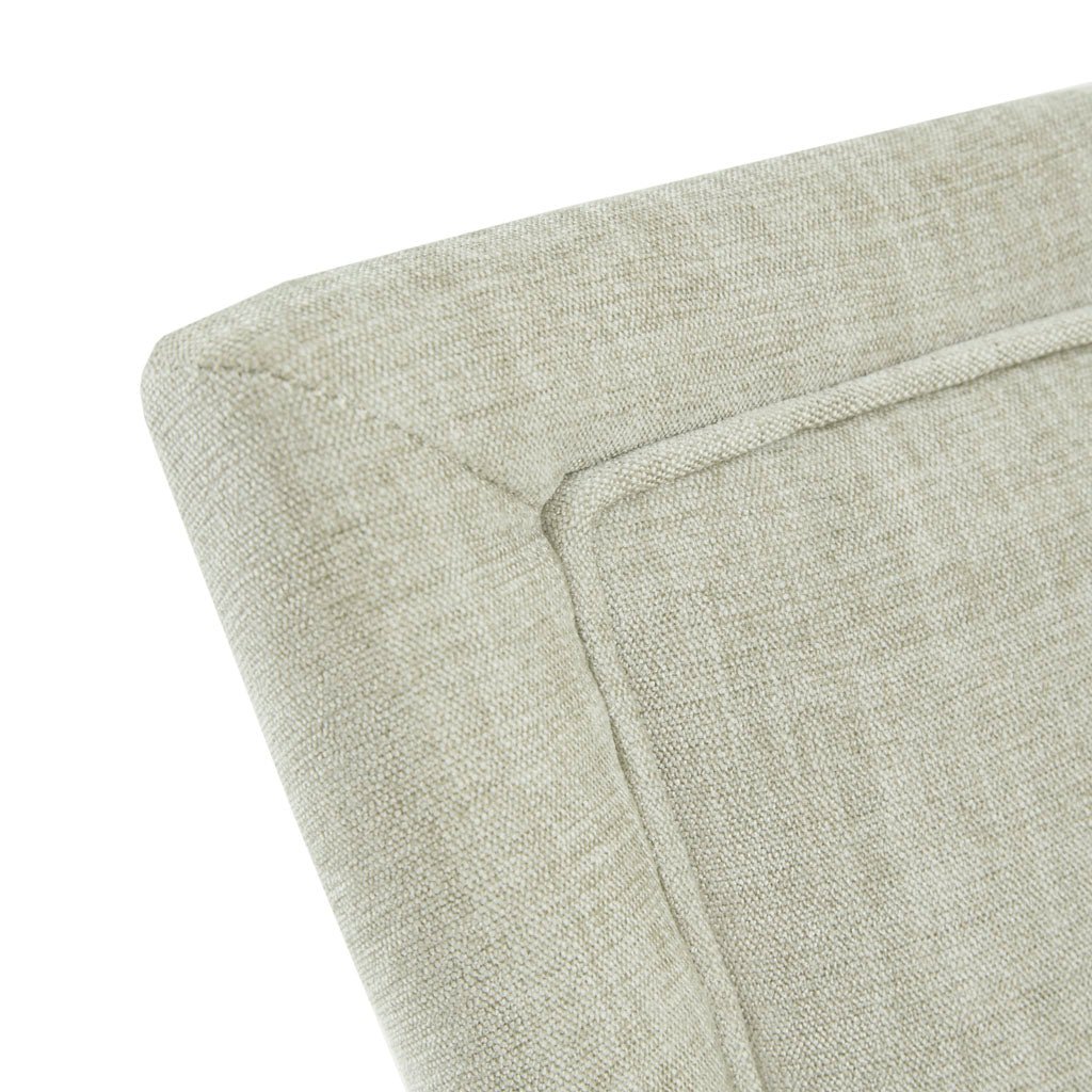 Dining Chair with High Back and Solid Wood Legs, Set of 2 - Dining Chairs