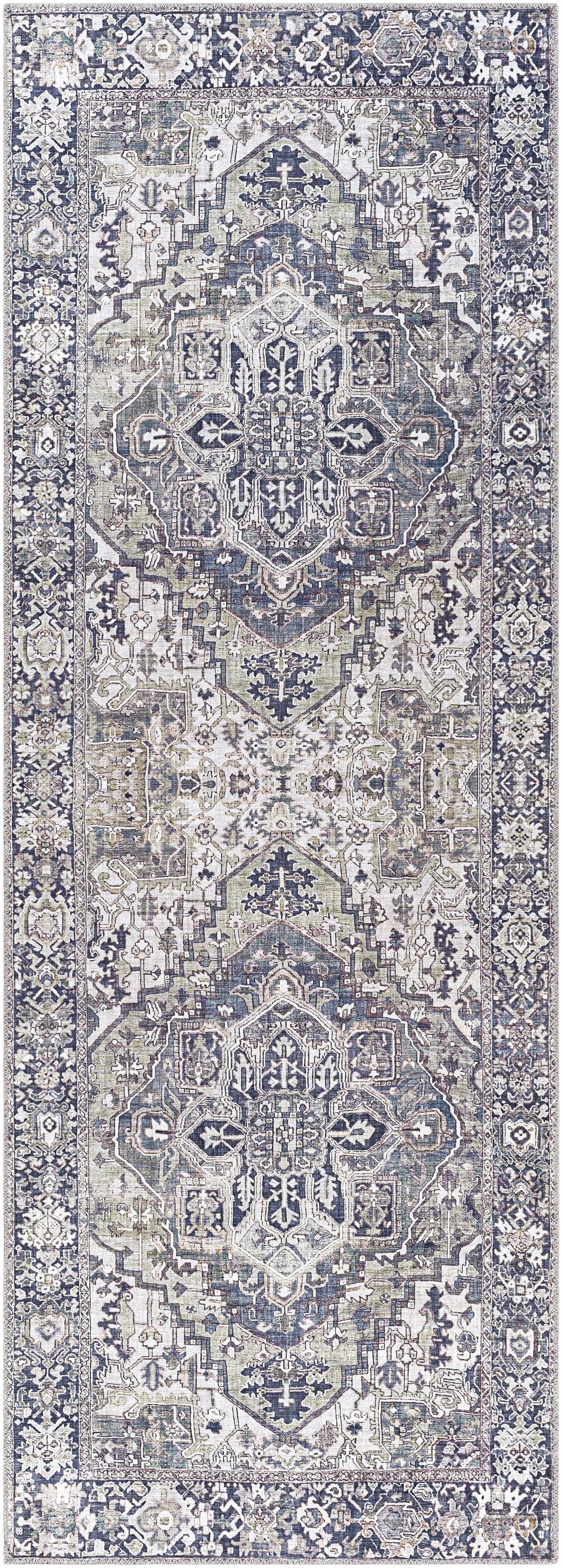 Neyland Iris Gray Area Rug 2359
