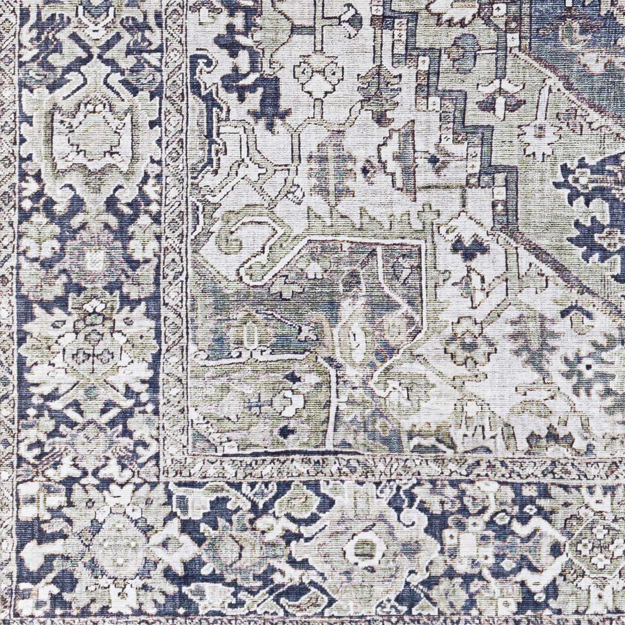 Neyland Iris Gray Area Rug 2359