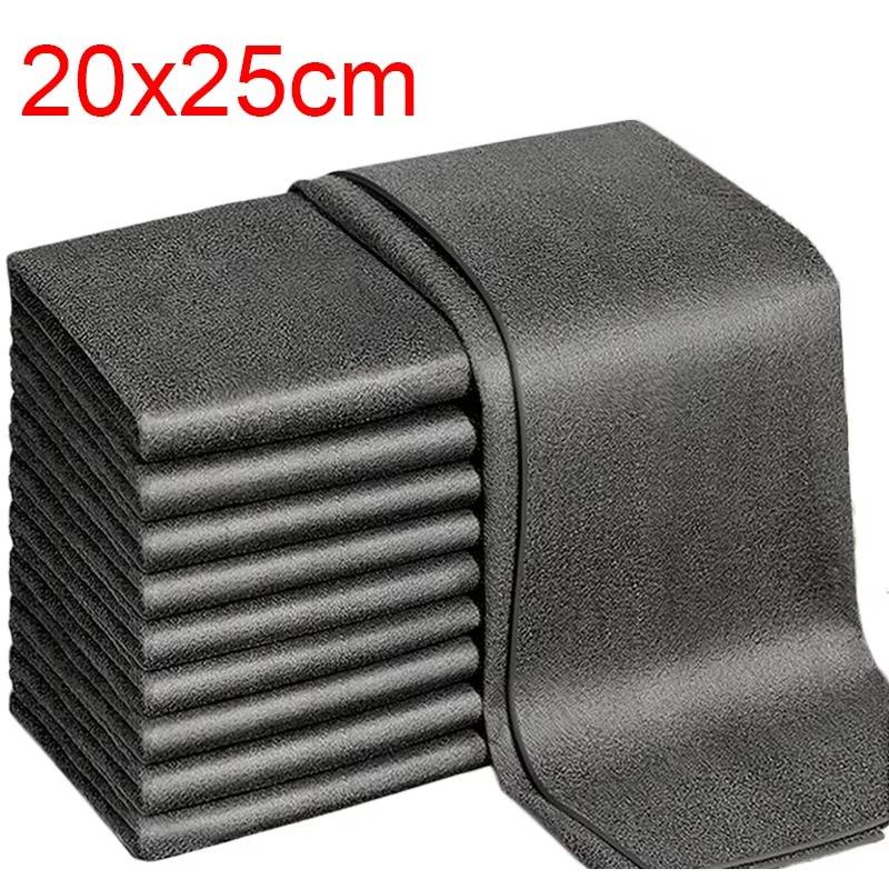 Microfiber Cleaning Cloths 10 Pack Lint Free Reusable Towels for Car Kitchen Glass