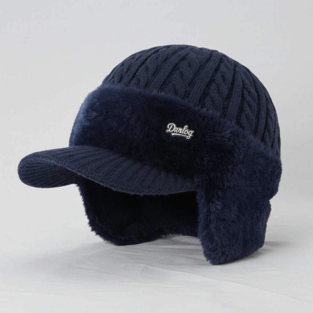 Winter Trapper Hat with Ear Flaps Cold Weather Warm Cap