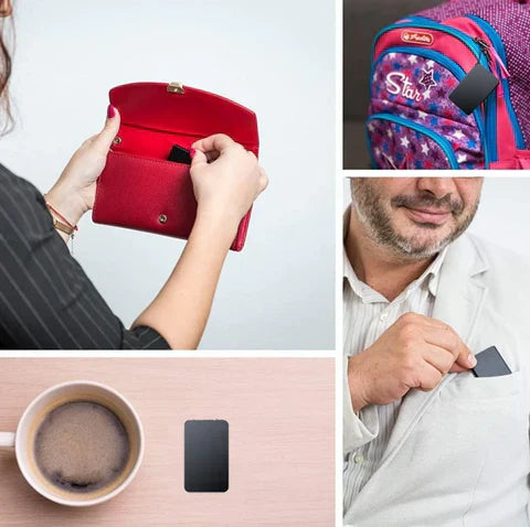 Ultra-Compact Mini Voice Recorder 16GB Voice-Activated USB Rechargeable