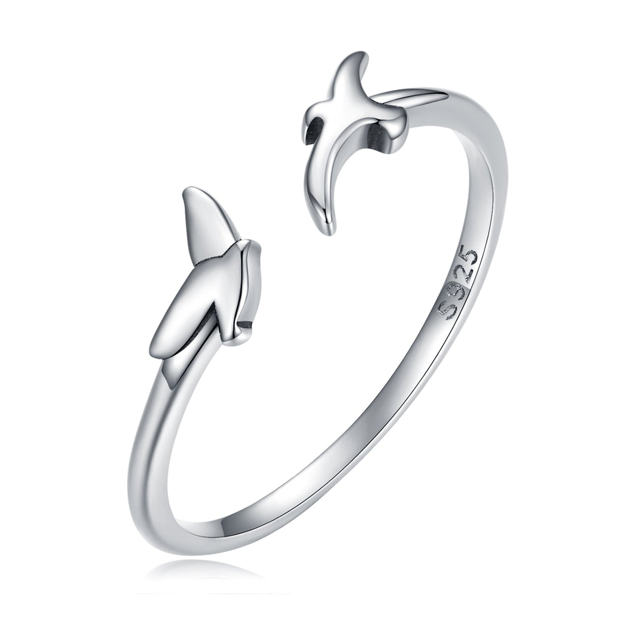 S925 Oxidized Silver 0.15cm Ring