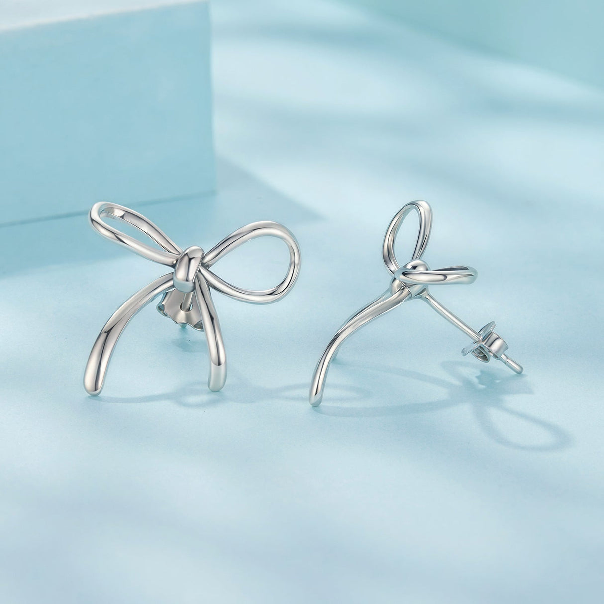 925 Sterling Silver Earrings in Oxidized Finish - Size 1.7*1.8cm for Women