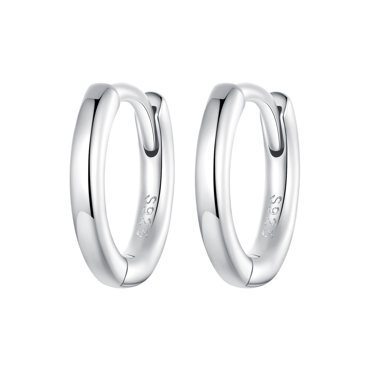 925 Sterling Silver & White Gold Plated Earrings for Women