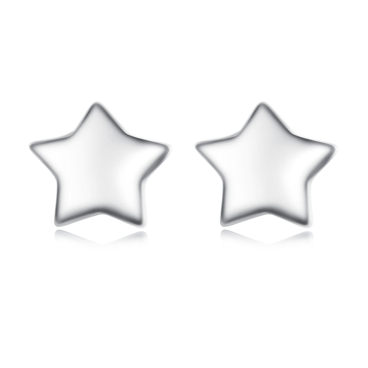 S925 Sterling Silver Earrings with Plated Platinum Finish for Women