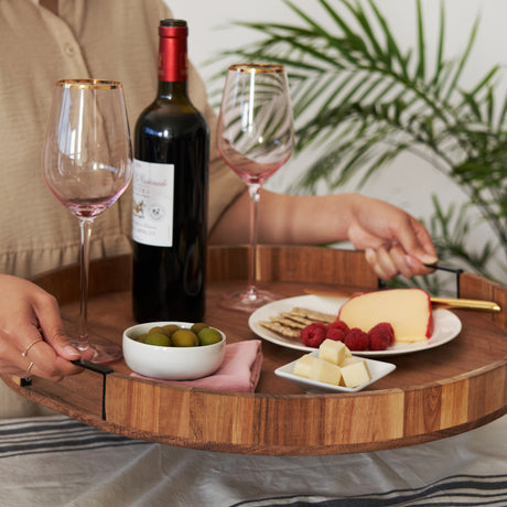 Acacia lazy susan by twine living™