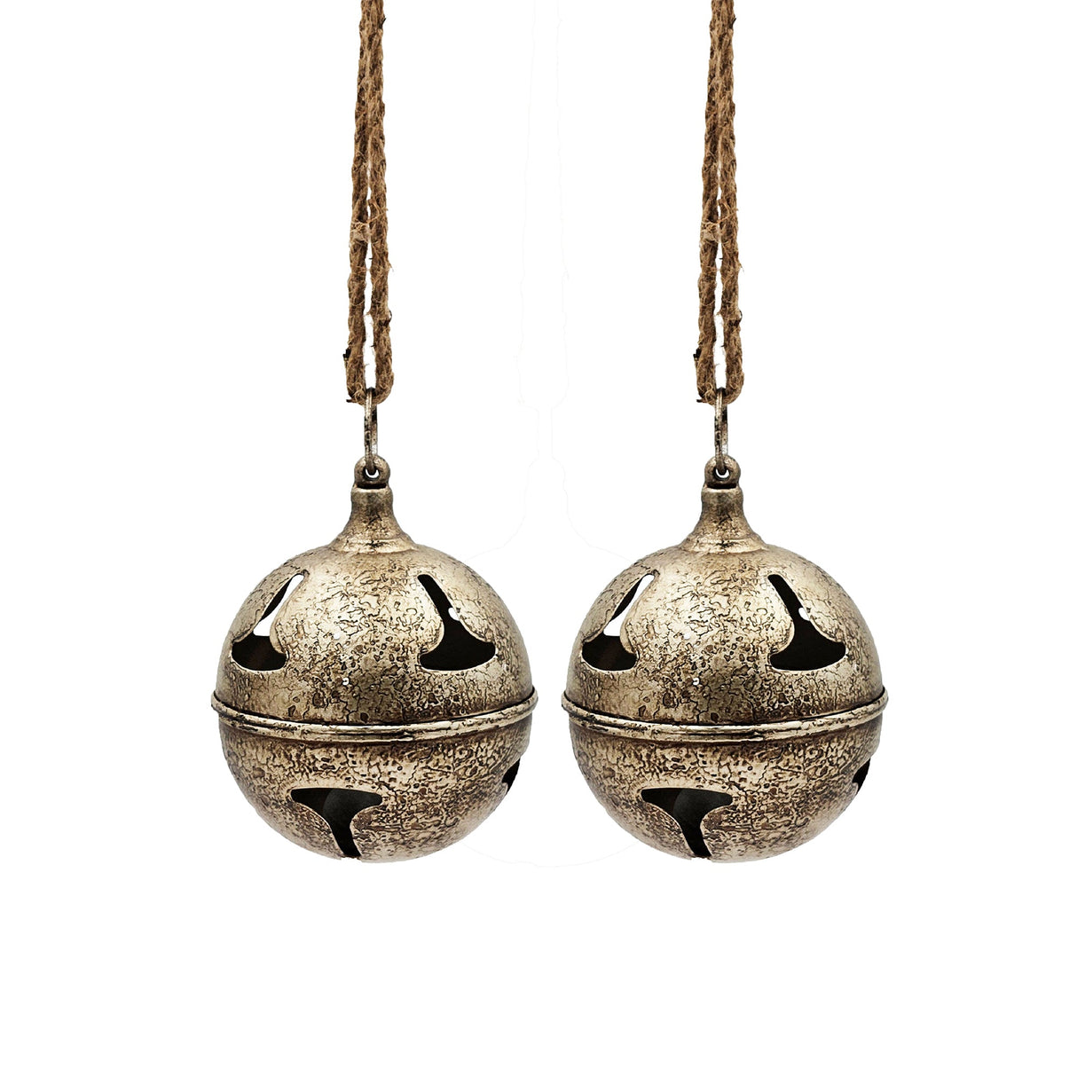 D6" Bell Hanging Ornament - Set of 2