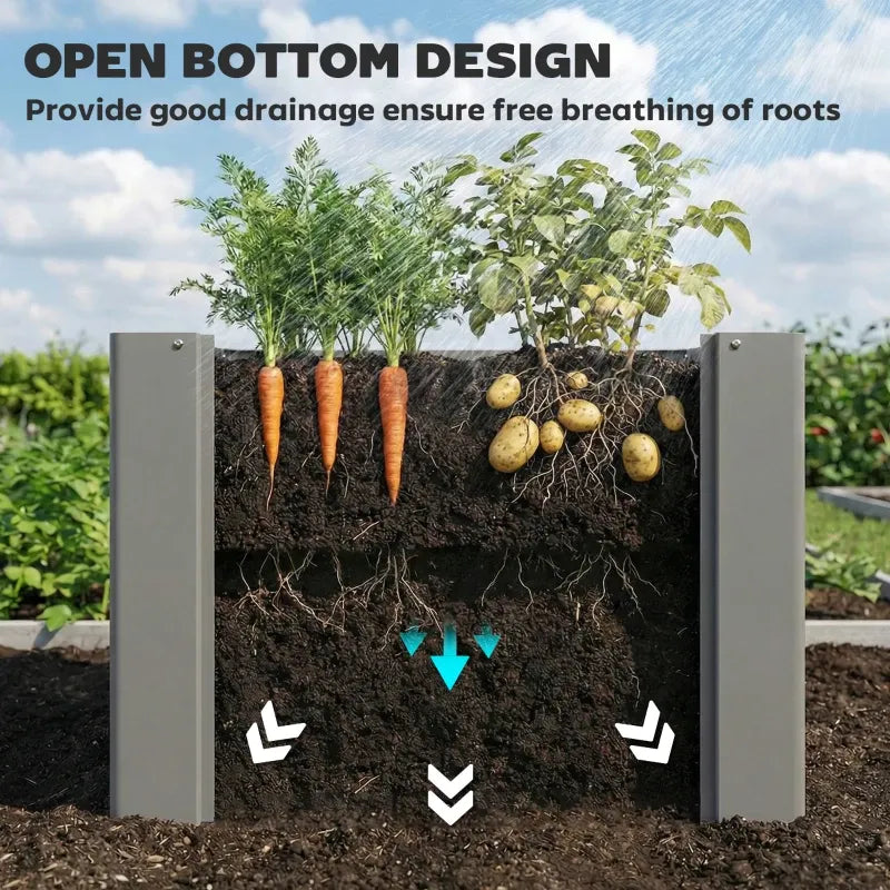 Balcony Herb Box - Elevated Outdoor Planter Box