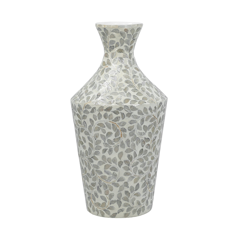 D9.8x19.7" Decorative Paper Powder Vase with Tapered Design