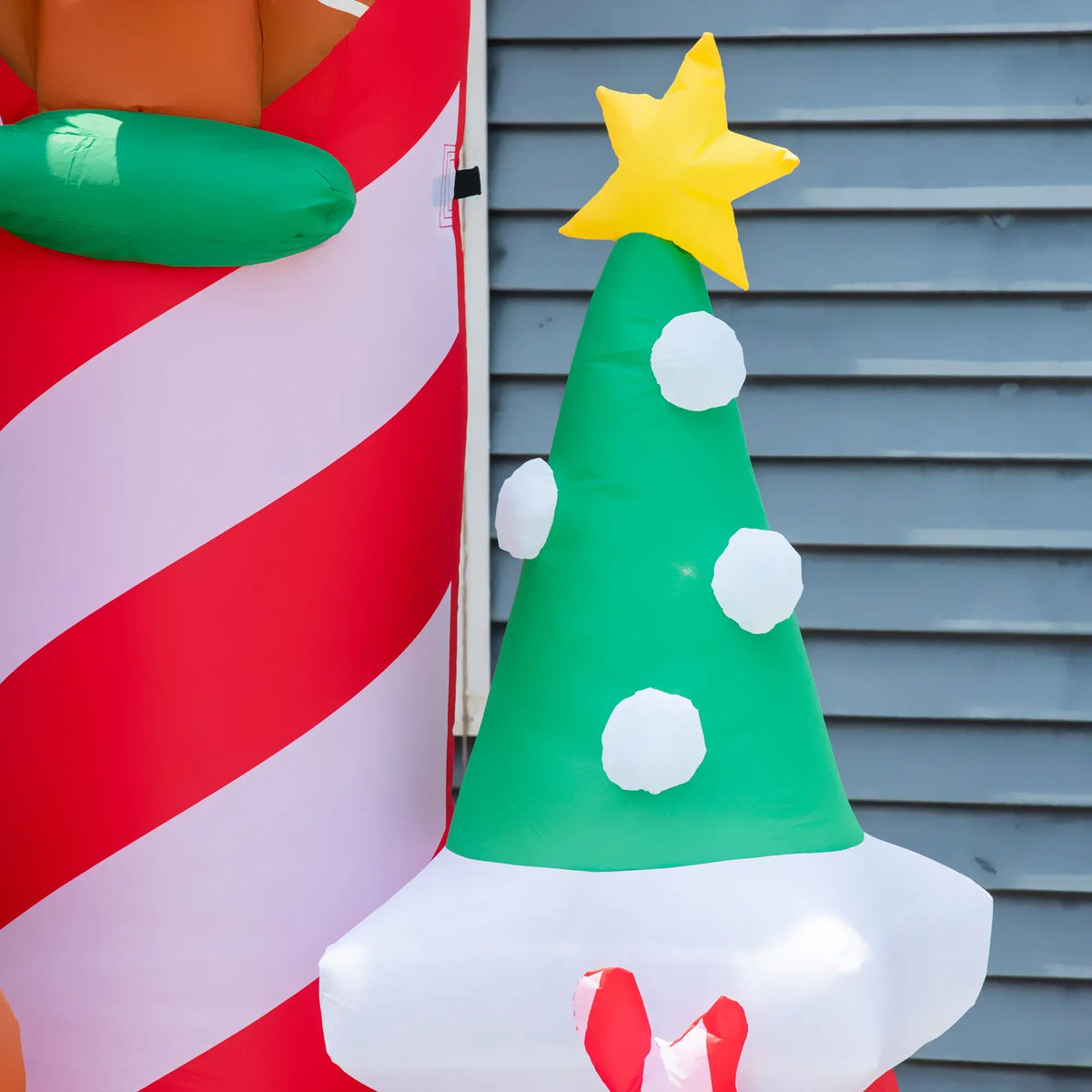 10ft Christmas Inflatables Candy Castle
