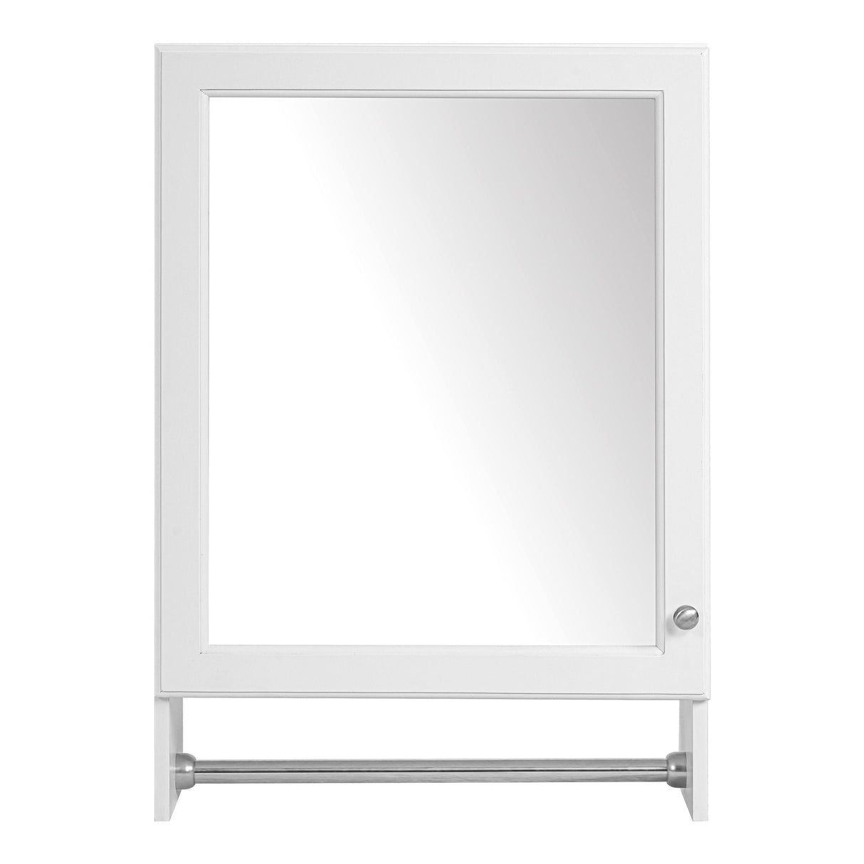 3 in 1 Wall Mounted Bathroom Mirror Cabinet with Adjustable Shelf