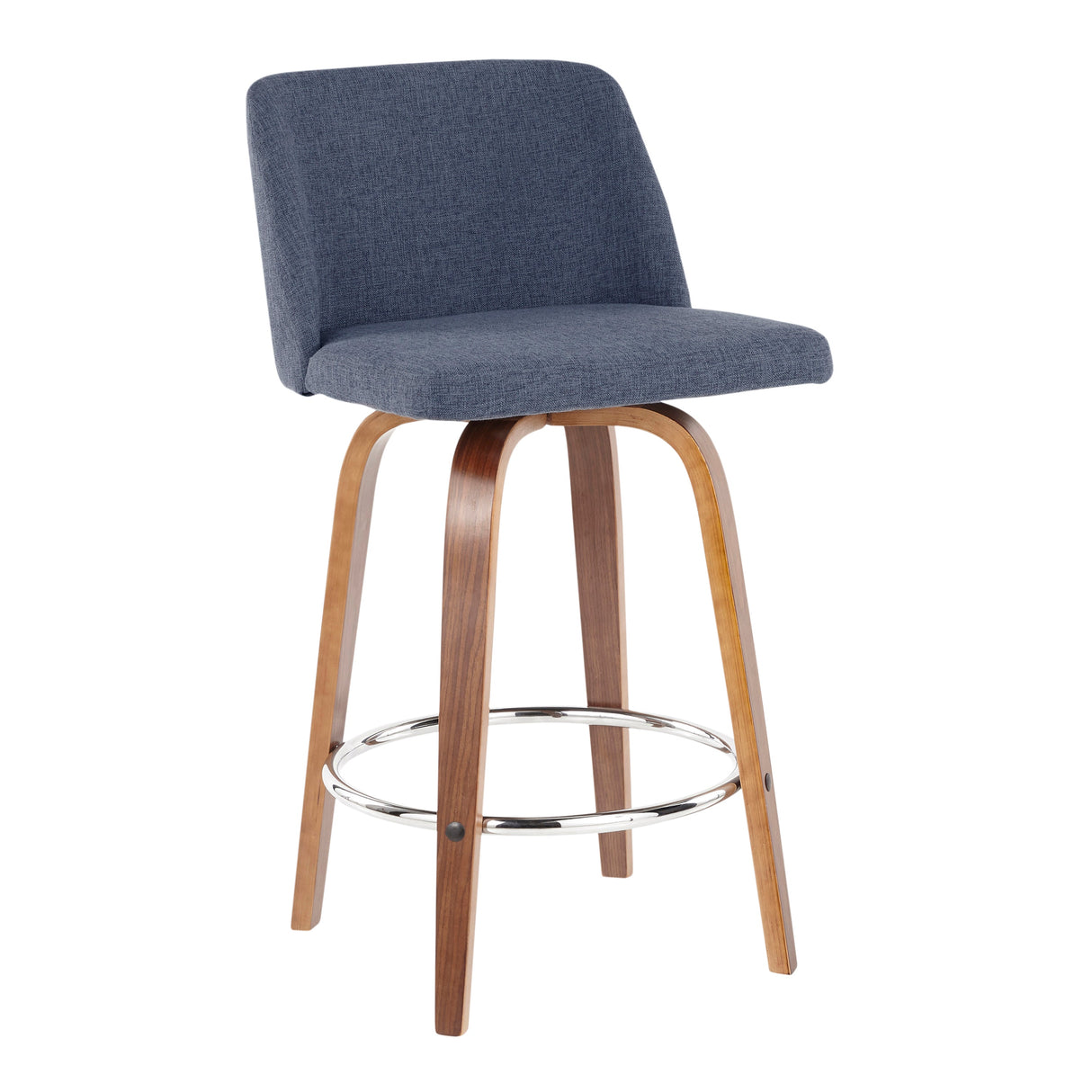 Mid-Century Modern Counter Stool