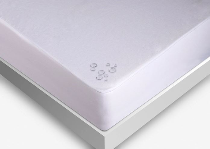 BedGear Basic Mattress Protector with Waterproof Cover - California King - White