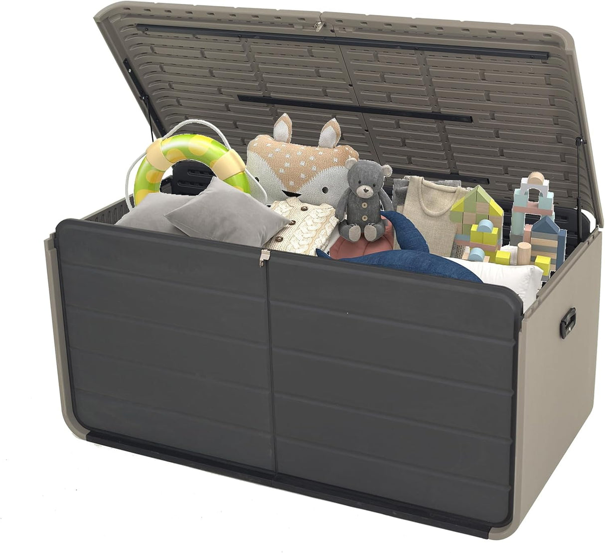 160 Gallon Heavy-Duty Resin Deck Box