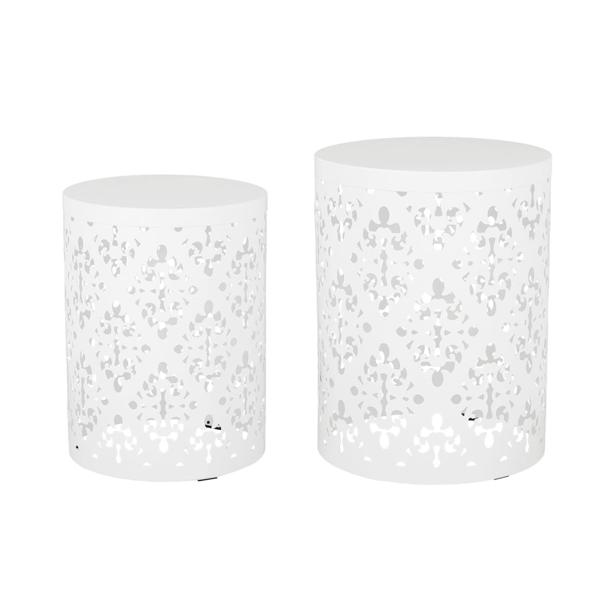 Outdoor Metal Modern Design End Table