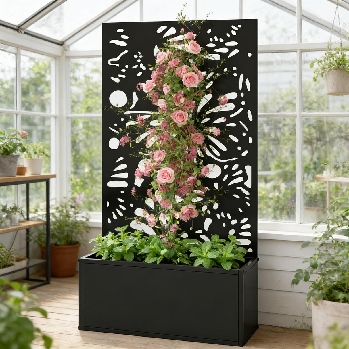 Stylish Plant Bed - Freestanding or Wall Mounted